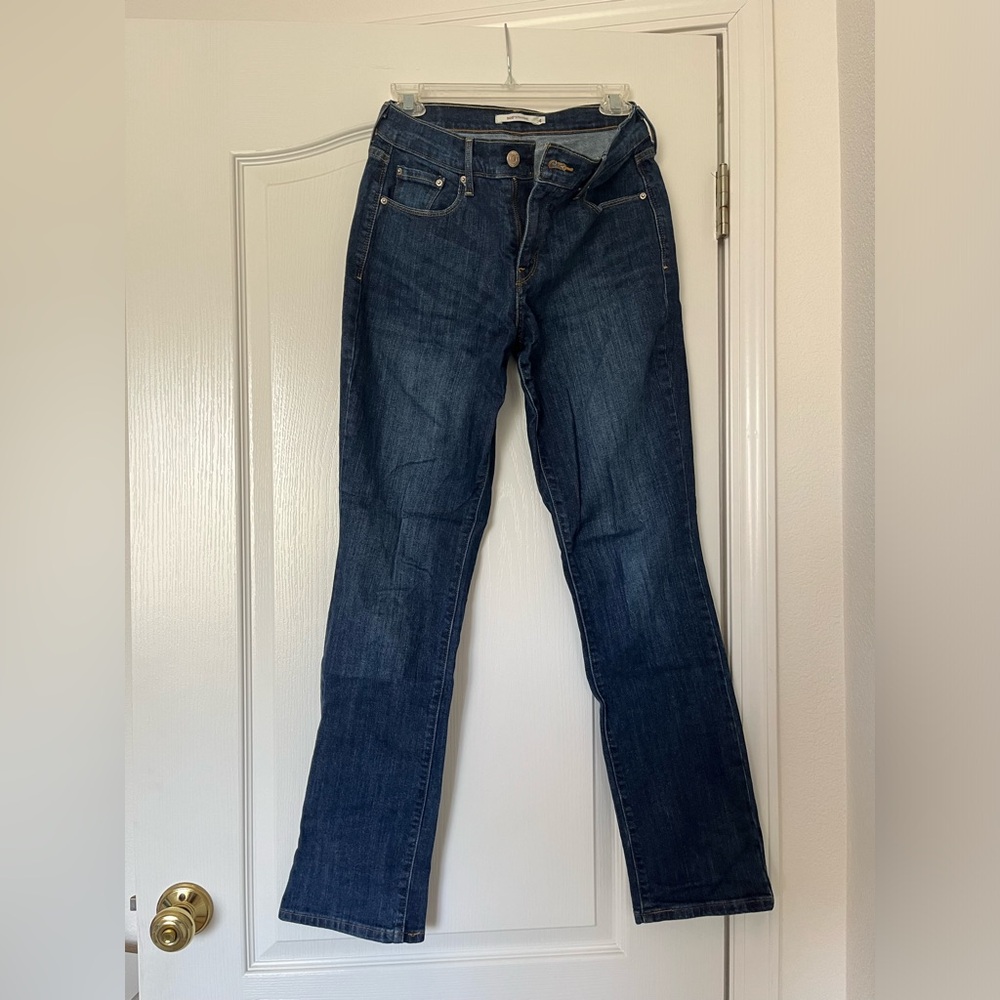 Levi's 505 Straight 4 W27 L32 Blue Jeans